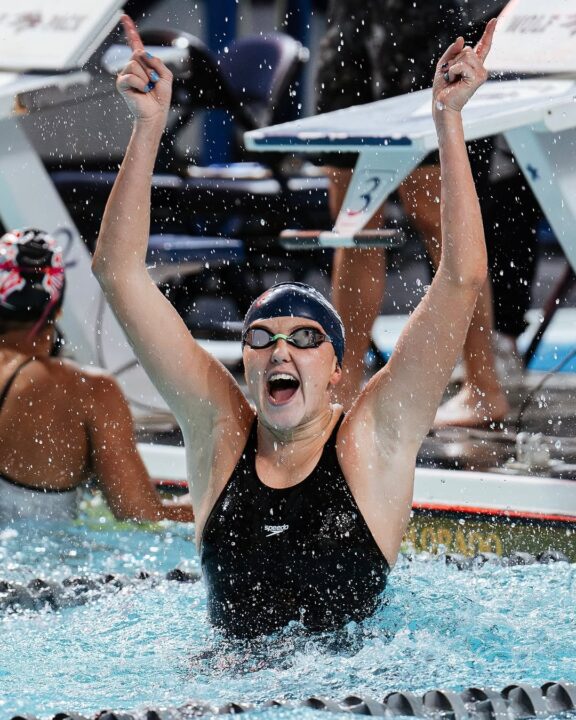 Nevada Sophomore Scarlett Ferris Breaks 24-Year-Old School Record in the 50 Free