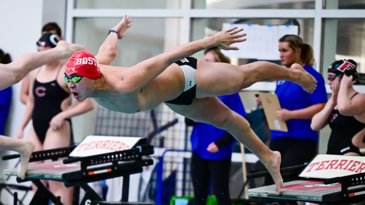 Boston University Sweeps Colgate, Fairfield In Double Dual