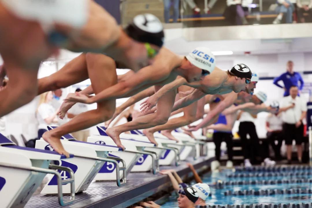 BYU Men and UCSB Women Split Dual Meet Wins