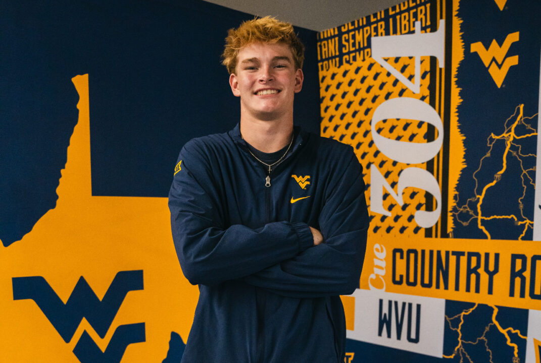 Mid-Distance Freestyler Oliver Stull Signs With West Virginia For Fall 2025