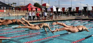 San Diego State Women Swim Past Cal State East Bay, Colorado College In Double Dual