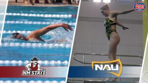 New Mexico State, NAU Claim WAC Women’s Swim & Dive Weekly Honors