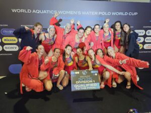 La femenina de España es campeona de la División 1 de la Copa del Mundo de waterpolo