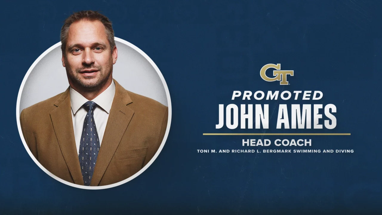 Former Diving Head Coach John Ames Named Georgia Tech’s Permanent Head Swim and Dive Coach