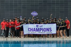 San Diego State Wins 4th-Straight Mountain West Title; WSU’s Lundgren Blasts 2:07.08 200 BR