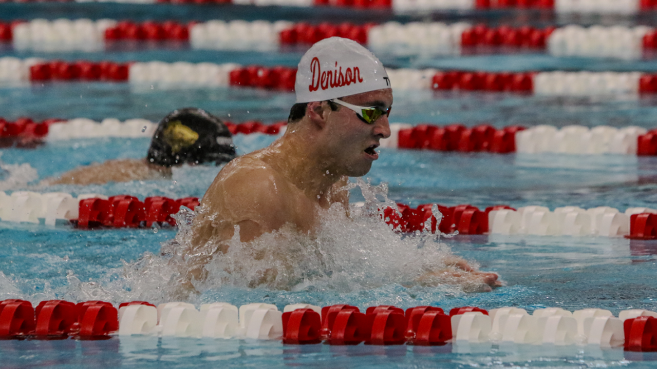 Denison Men, Kenyon Women Lead After First Night of NCAC Championships