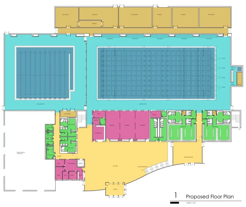 Fort Wayne Unveils $54 Million Plan to Host 2024 Olympic Trials Competition Pool