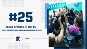 Kean Women’s Team Earns First-Ever National Ranking At #25 In CSCAA Division III Poll