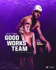 LSU’s Mitch Mason Named Nominee For 2024-25 Allstate NACDA Winter Good Works Team