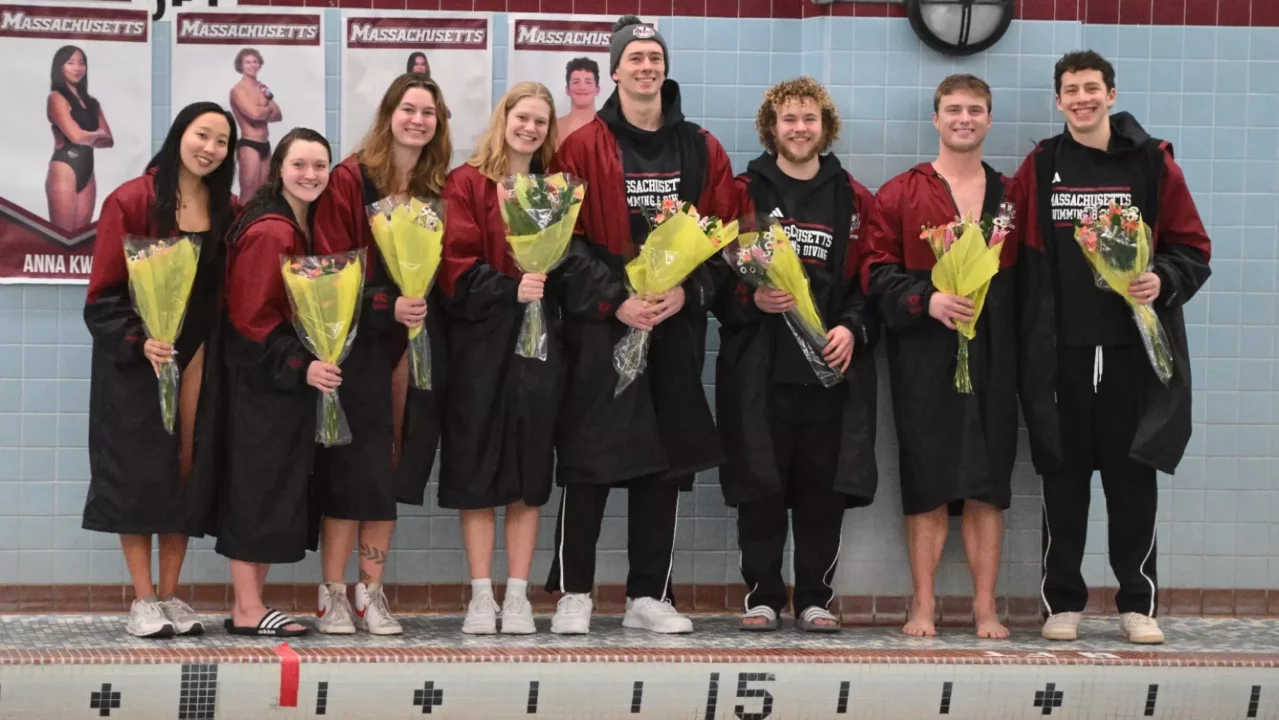 UMass Amherst Sweeps Fordham On Senior Day