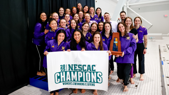 Williams Women Hold On Against Tufts, Claim 21st NESCAC Championship Title