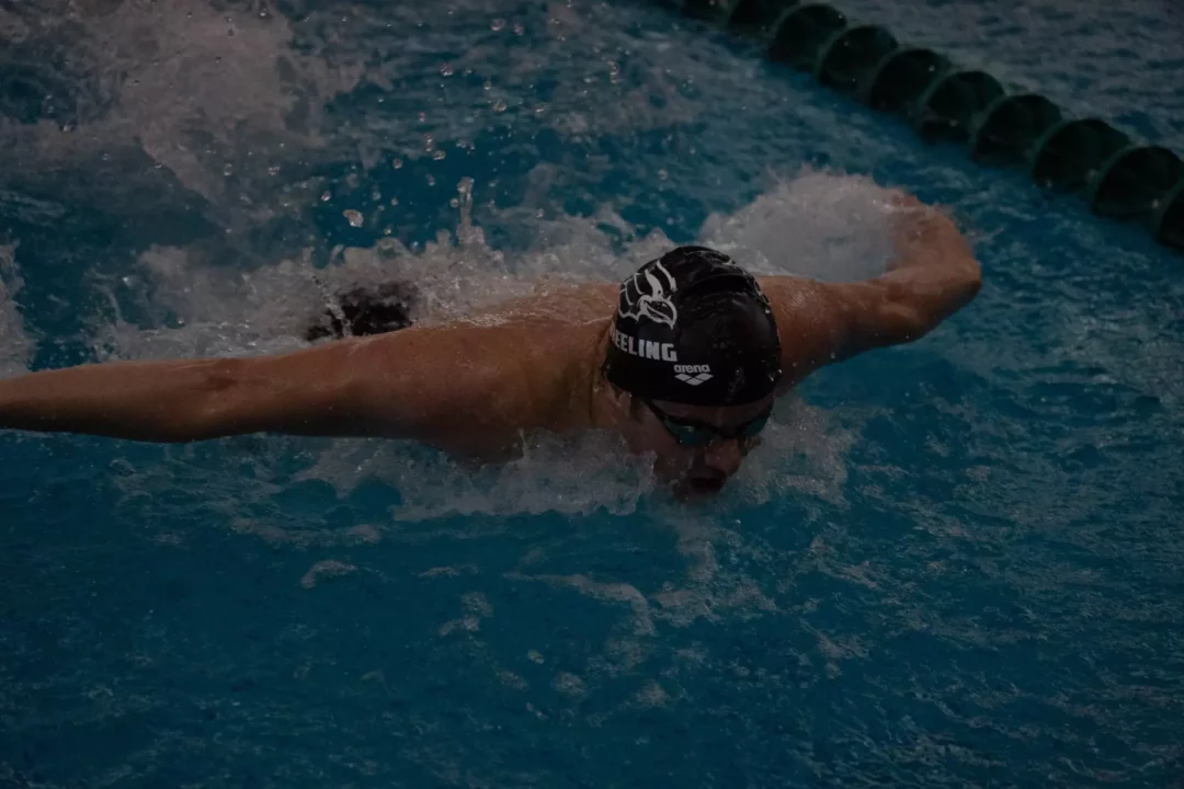 Wheeling University Men Tie Program Win Record In Tri-Meet Split