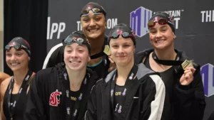 Washington State Wins 3 Events and Sets 3 Program Records on Day 2 of Mountain West Champs