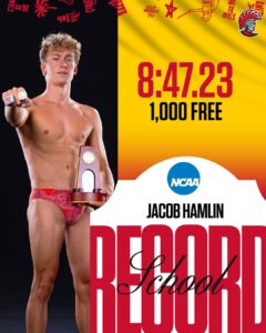 Jacob Hamlin Shatters DII NCAA Record in Men’s 1000