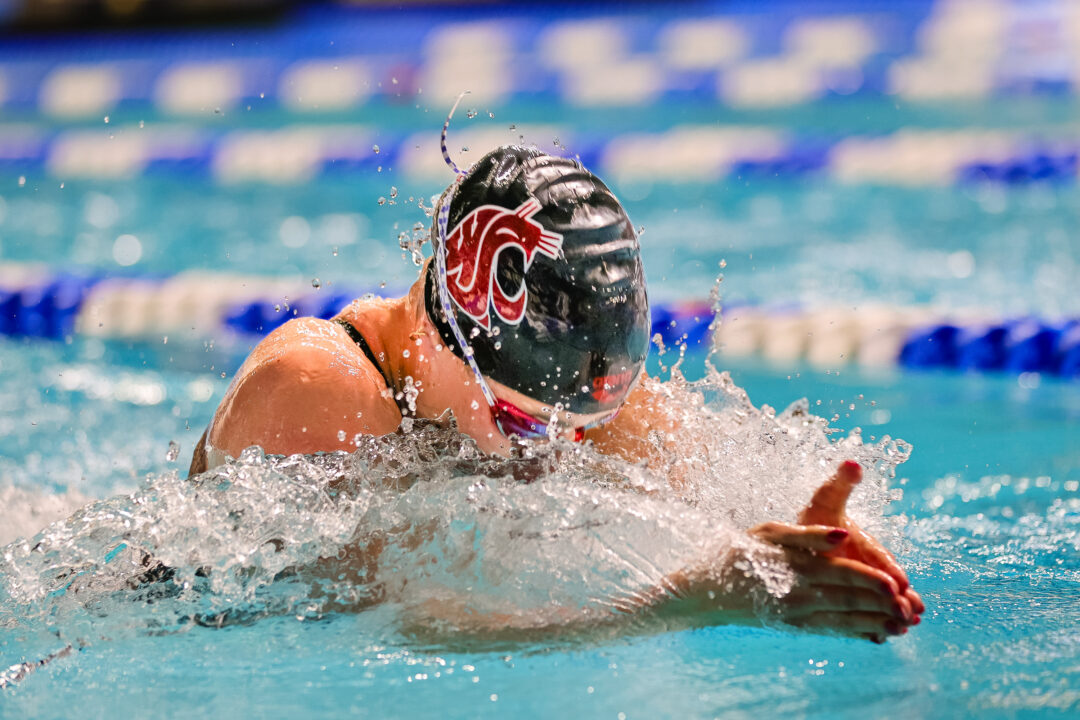 Washington State Wins Four Events, Sets Two School Records On Night 3 In Iowa