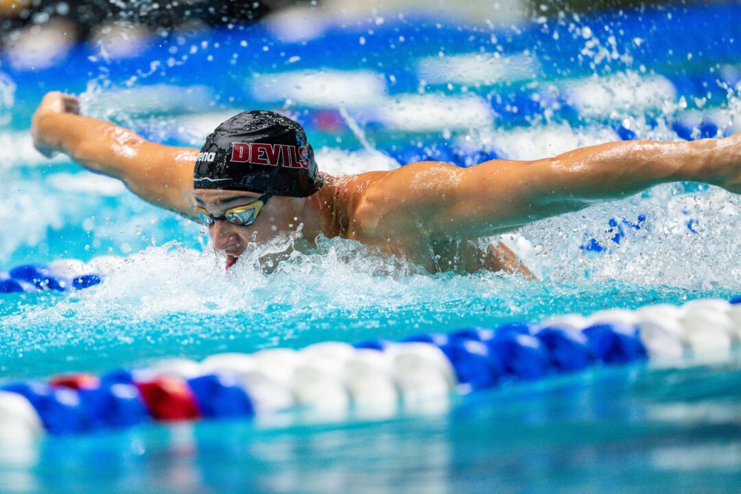 Ilya Kharun Rattles His 50 Butterfly Canadian Record From Two Weeks Ago At Sun Devil OPen