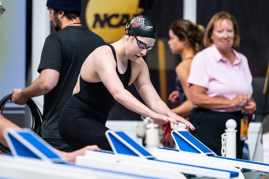 Mila Nikanorov On 9:22.37 1000 Free School Record, Ohio State Distance Training