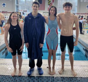 NCAP 13-14s Break National Age Group Record in Mixed 200 Free Relay