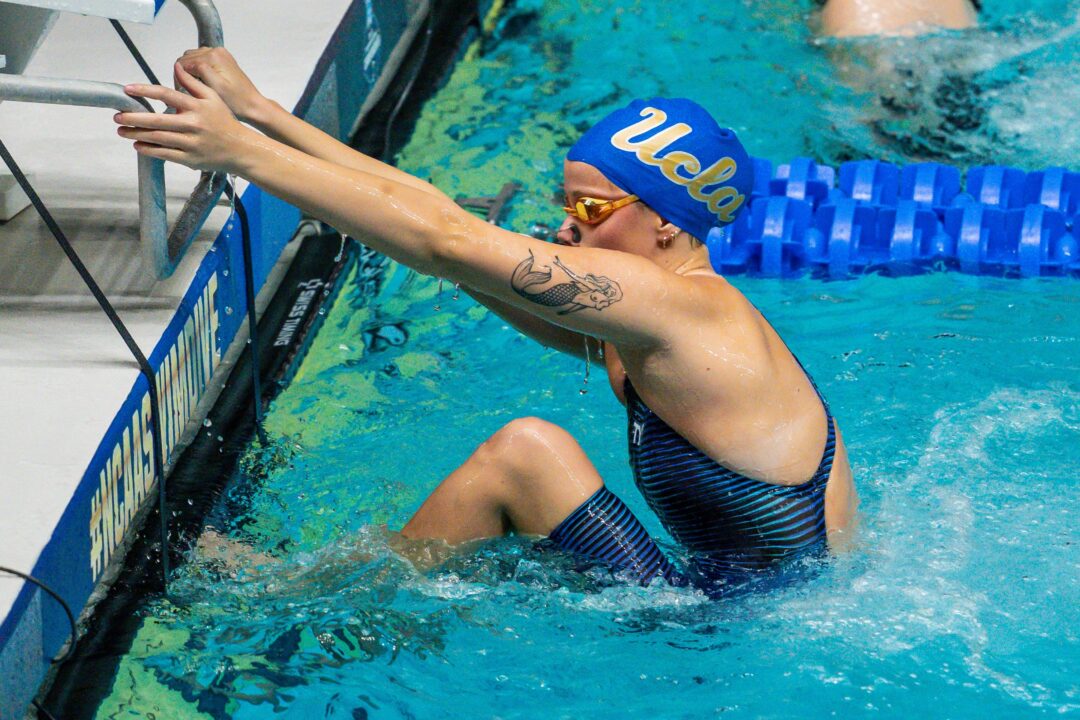 UCLA’s Rosie Murphy Downs Bruins Program Record in 200 Back in Dual Meet Loss to Cal