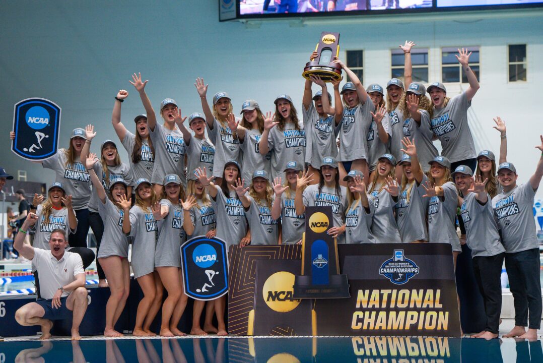 Quest For 5 is Complete: Virginia Women Win 5th-Straight NCAA Swimming and Diving Championship