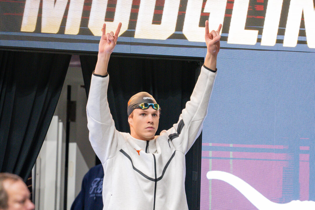 Texas Men Stay On Top of December CSCAA Dual Meet Polls