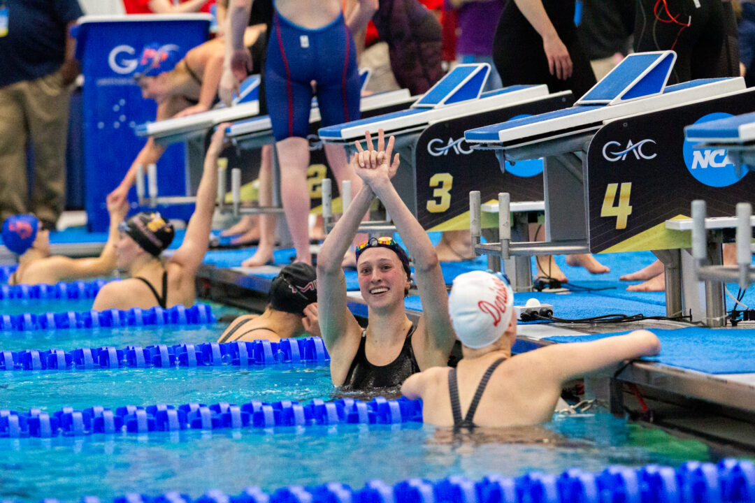 NYU Junior Kaley McIntyre Breaks Her Third NCAA D3 Record Of The Week With 48.53 100 Free