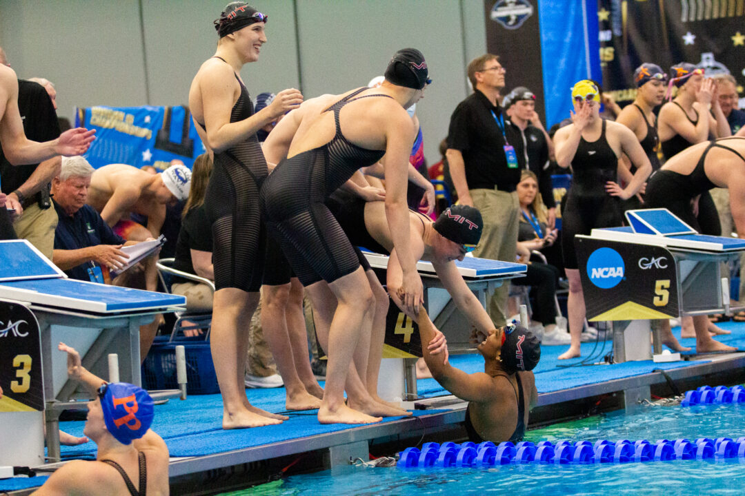 MIT Cracks D3 Women’s 200 Free Relay Record For Third NCAA Relay Title In Program History