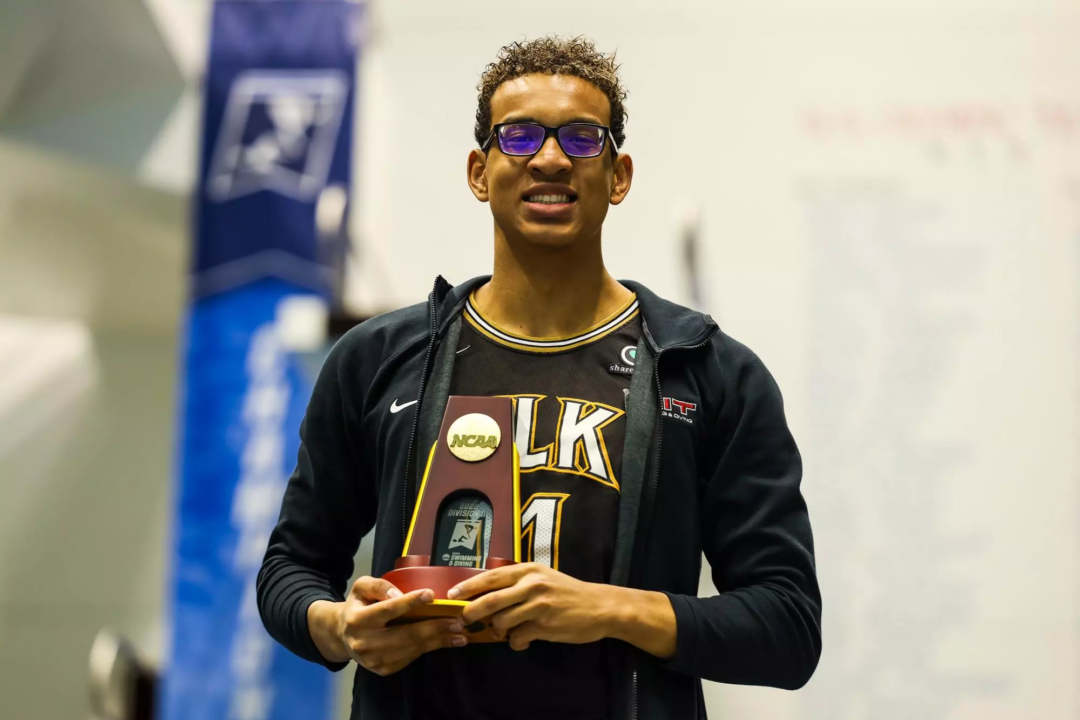 4x NCAA DIII Champion Tobe Obochi Goes Pro in Something Other than Swimming