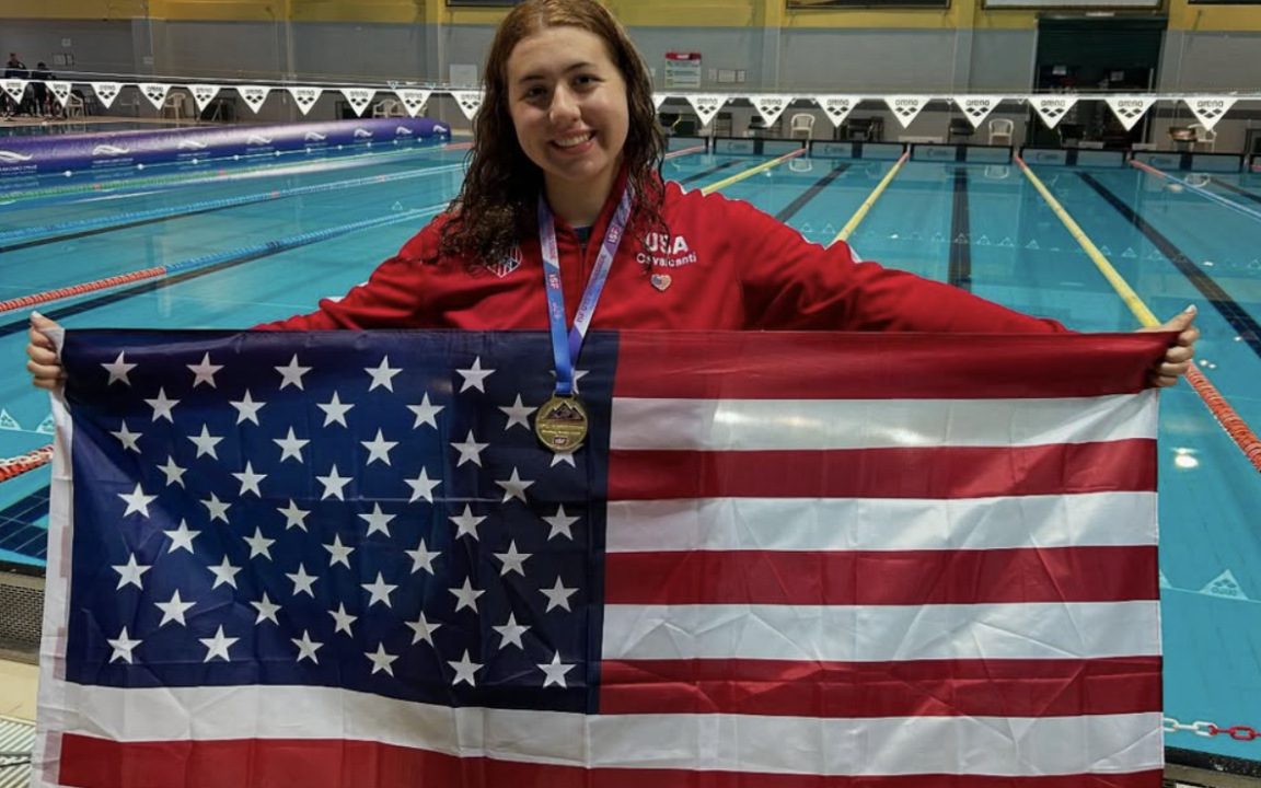 14-Year-Old Juli Cavalcanti Shines For USA At Gymnasiade Meet In Serbia