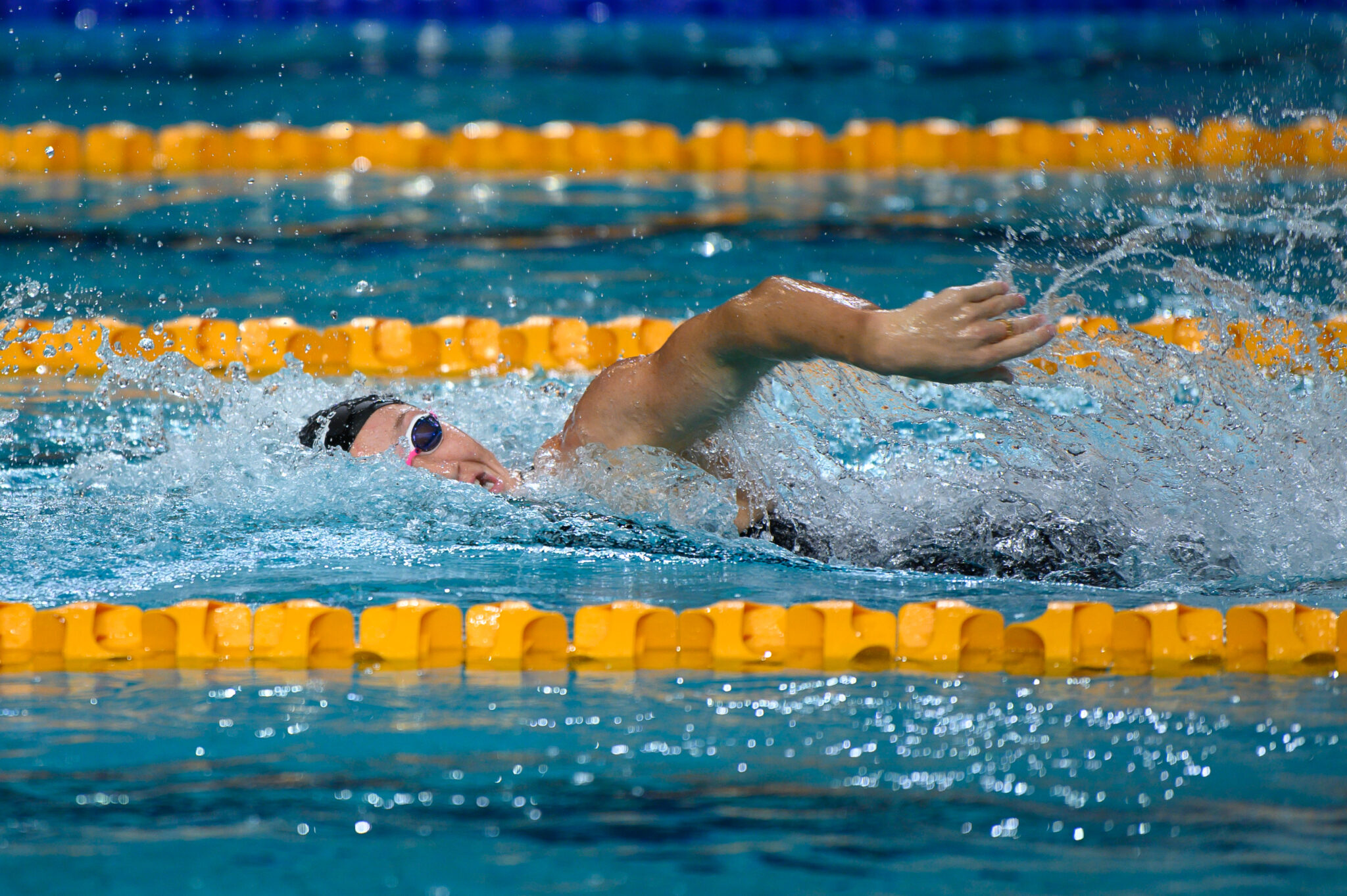 Lani Pallister Joins Exclusive Sub-4:00 Club En Route To 400 Freestyle Gold