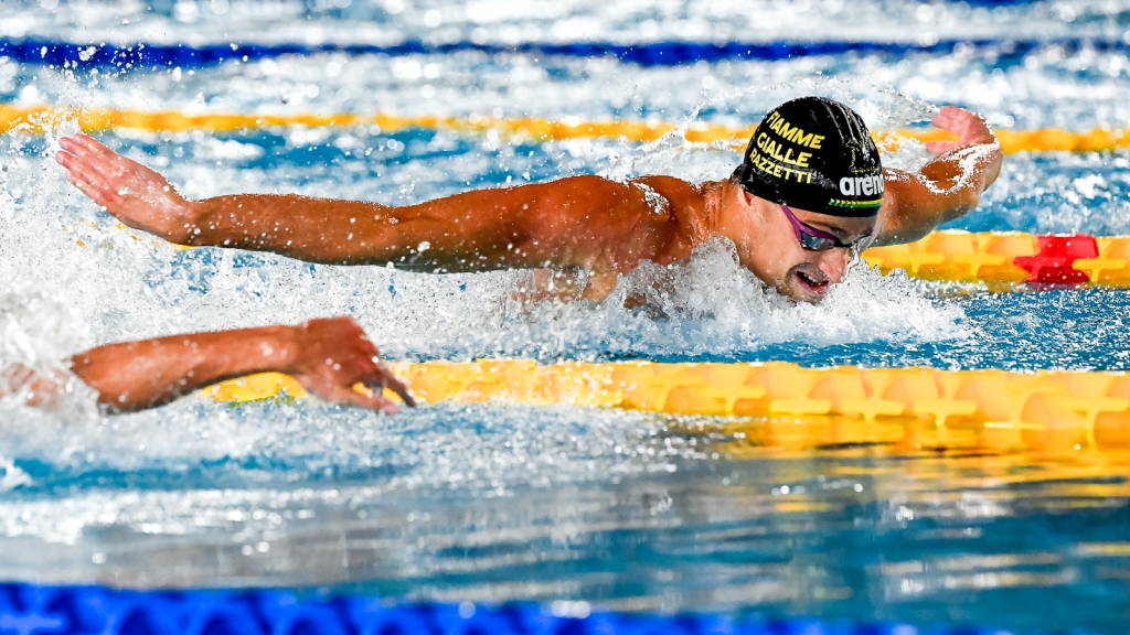 2026 Italian Championships: Curtis Lowers 50 Free NR as Razzetti Claims 100 Fly Top Seed