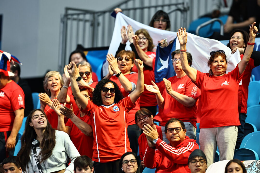 Delegación de Chile en el Panamericano de natación Medellín 2025
