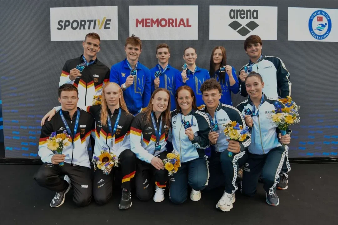 Ukraine Holds Off Germany To Open European Aquatics Diving Championships With Mixed Team Win