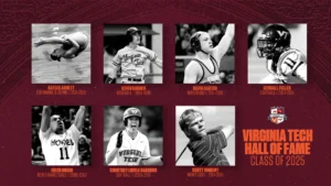 Virginia Tech To Induct Seven Athletes Into Sports Hall of Fame Class of 2025