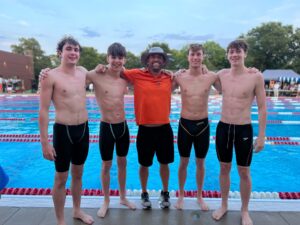 Waterloo Swimming Cracks National 15-16 Age Group Record in Boys’ 200 Medley Relay