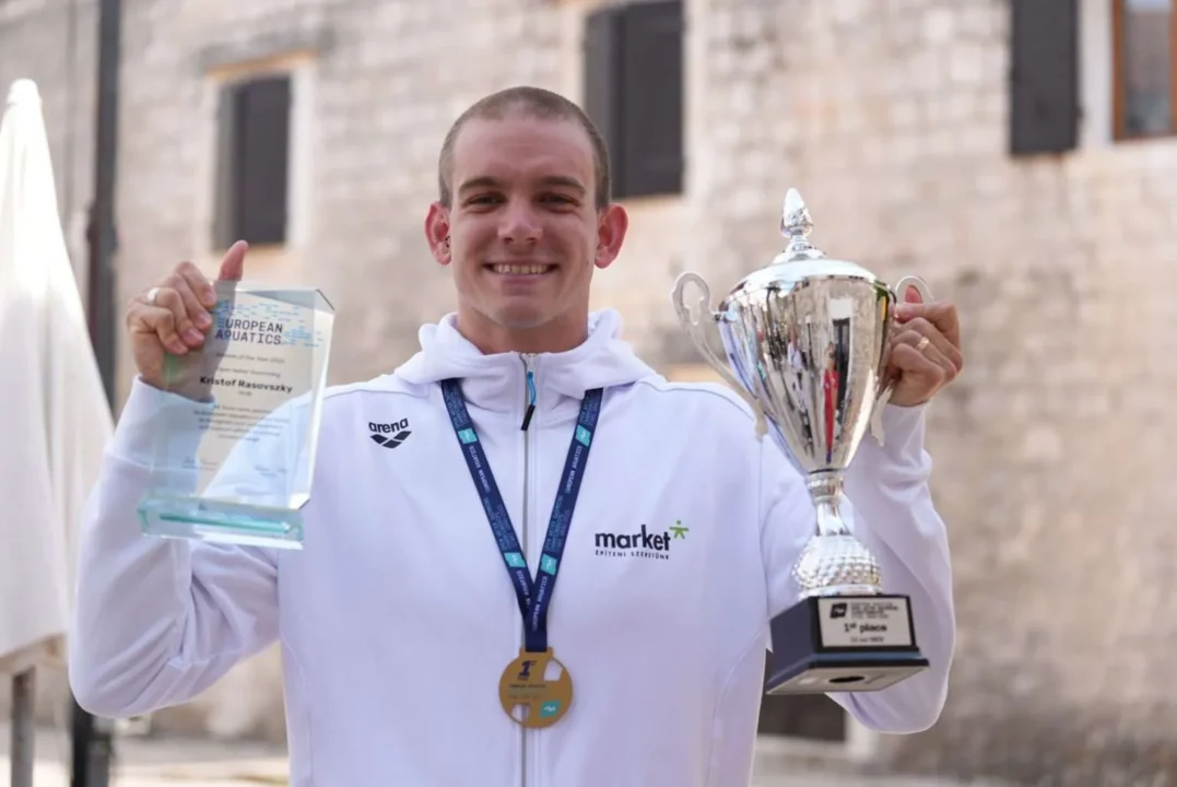 Kristof Rasovszky, campeón olímpico y del mundo, también lo es en Europa