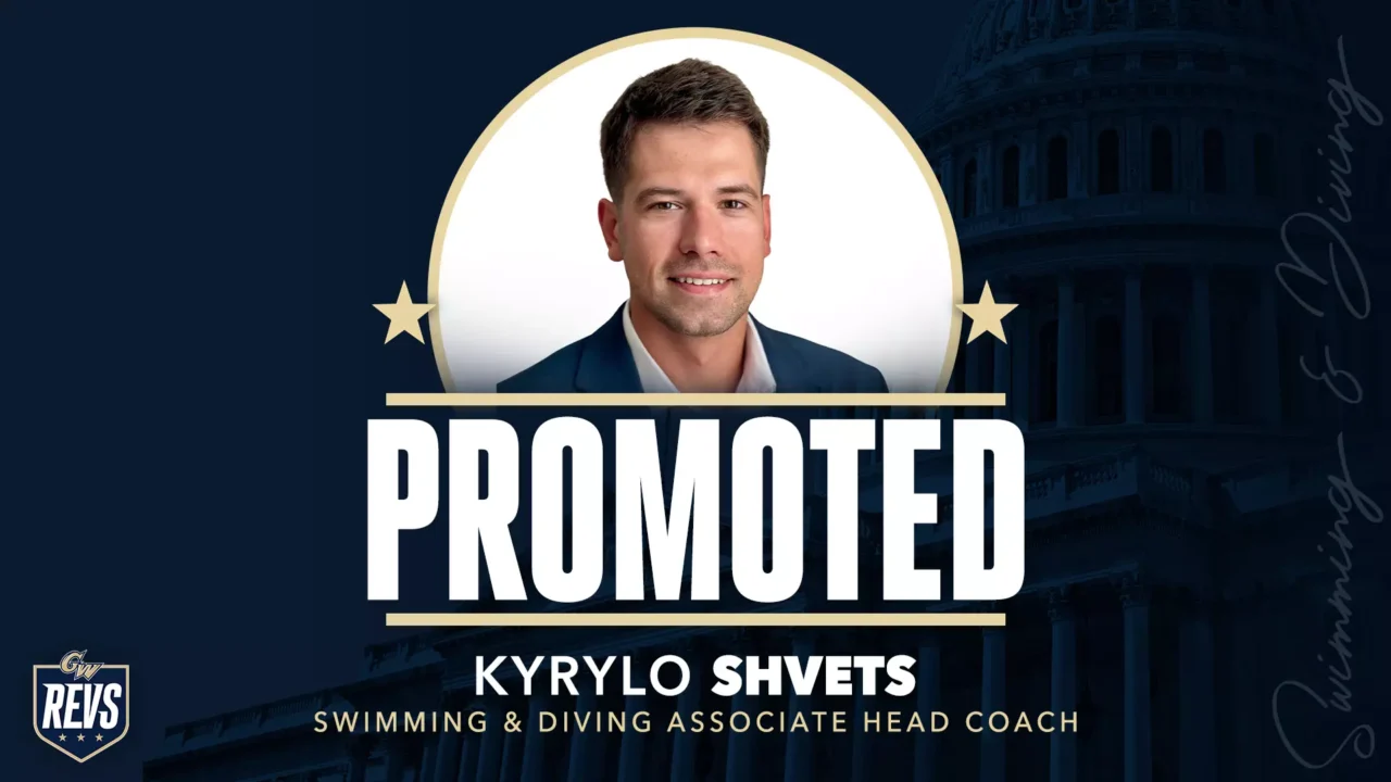 George Washington Promotes Kyrylo Shvets To Associate Head Coach
