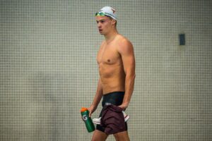 WATCH: Leon Marchand’s 2:08.25 In 200 Breast On Final Night Of Longhorn Elite Invite