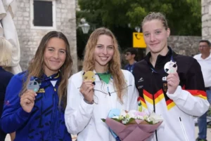 Paula Otero le dio la segunda medalla a España en el Europeo de aguas abiertas