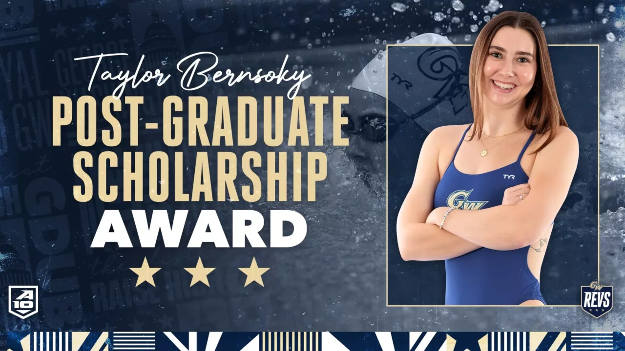 George Washington’s Taylor Bernosky Selected for A-10 Postgraduate Scholarship