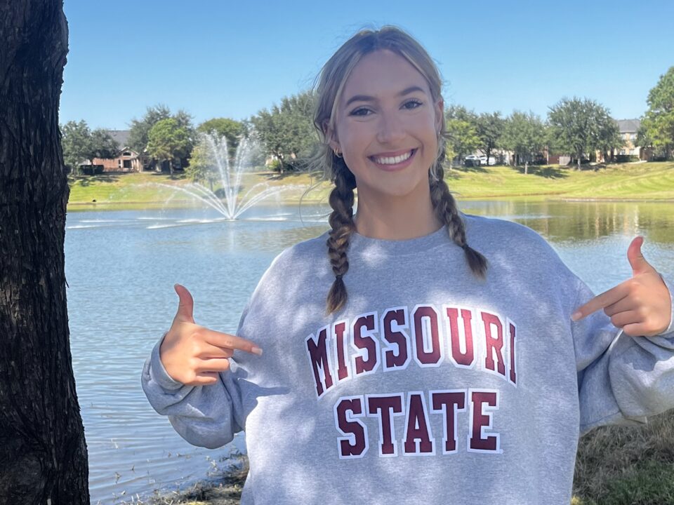 Breaststroke Specialist Paige Corbin Commits To Missouri State University’s Class of 2029