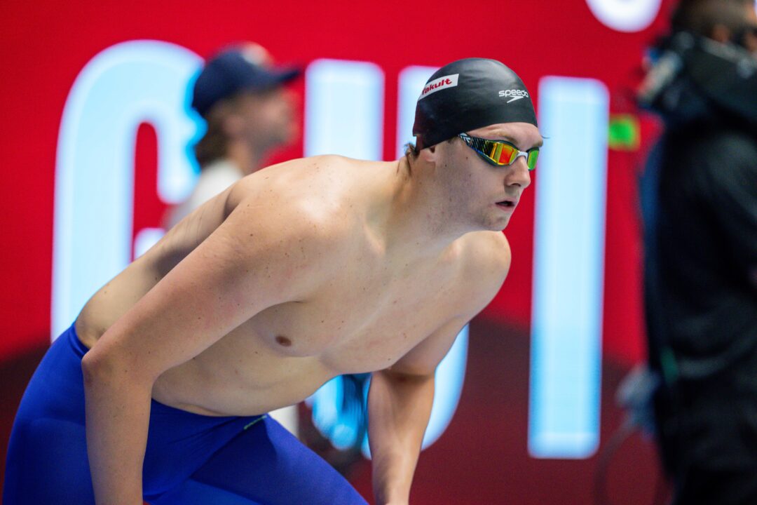 Threat Level: Midnight — The Men’s 400 Free Relay World Record Is In Serious Danger