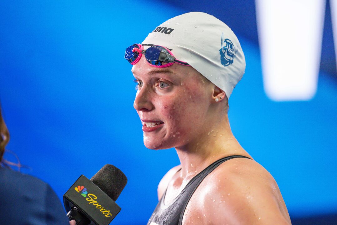 WATCH: Claire Curzan’s 49.13/1:51.35 Fly Double & All Other UVA Vs. NC State Race Videos