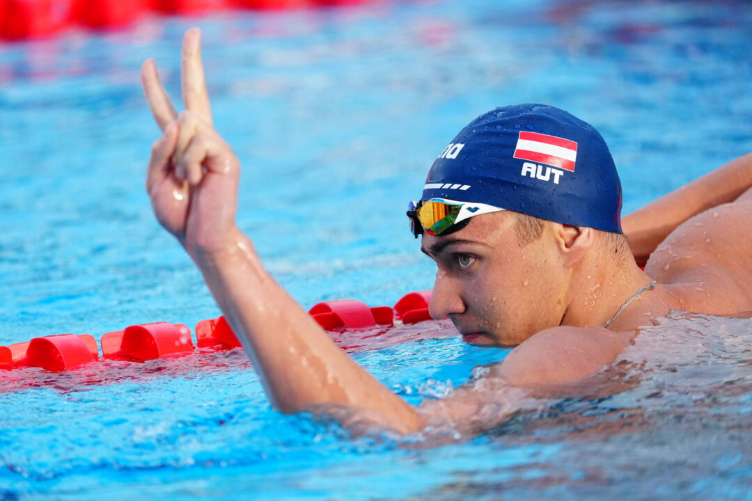 Luka Mladenovic Sets Second 100 Breast Austrian Record In 24 Hours To Take Bronze In Lublin