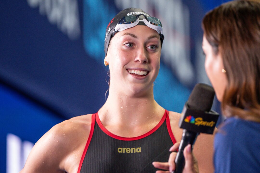 Gretchen Walsh Now Holds the 7 Fastest 100 LCM Fly Times in History