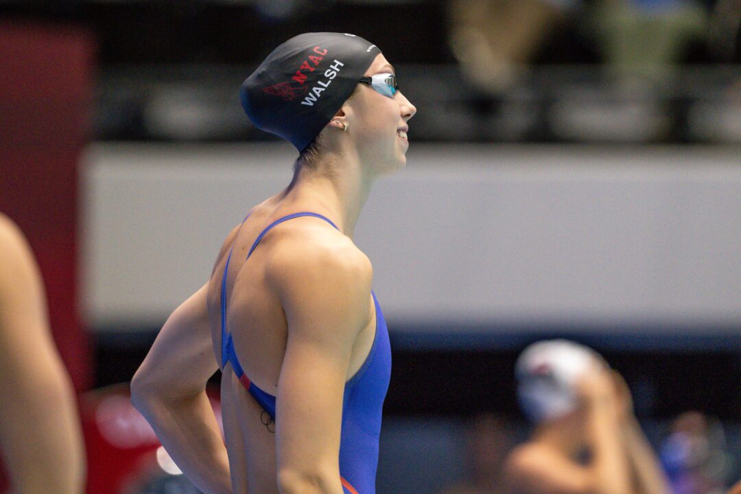 Gretchen Walsh Ties Teammate Kate Douglass’ American Record in the 50 Free (23.91)