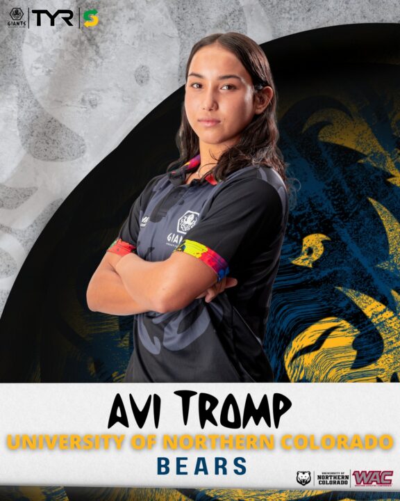 Former Artistic Swimmer, Current Aruba Record Holder Avi Tromp Commits to Northern Colorado