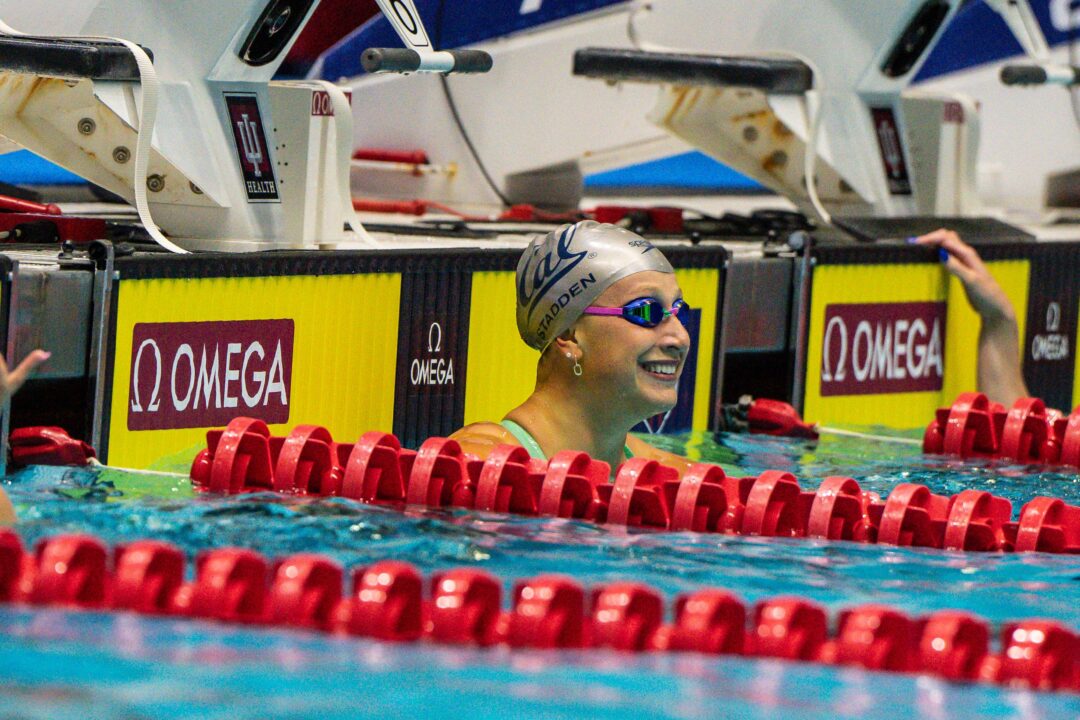 Isabelle Stadden Continues Strong PSS Showing with 27.42 50 Back PB, Tied for 27th All Time