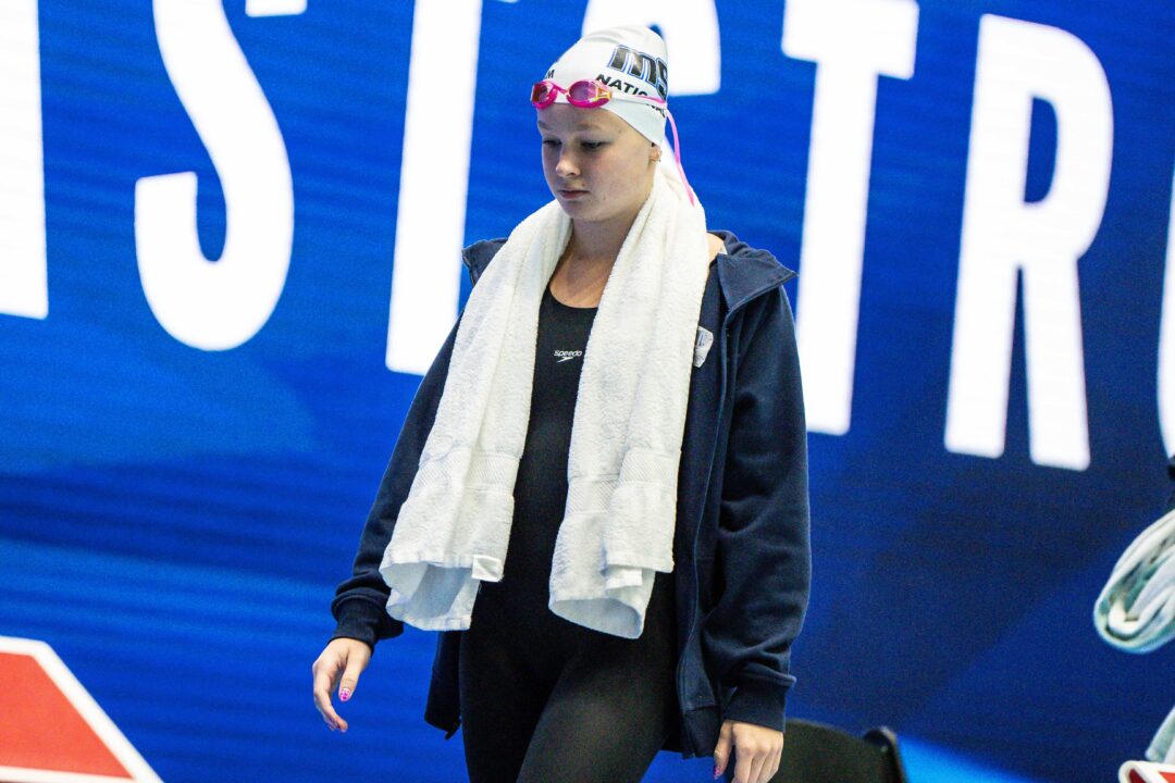 Kayda Geyer Breaks 1 Minute in the 100 Breast for the First Time at Cary Sectionals