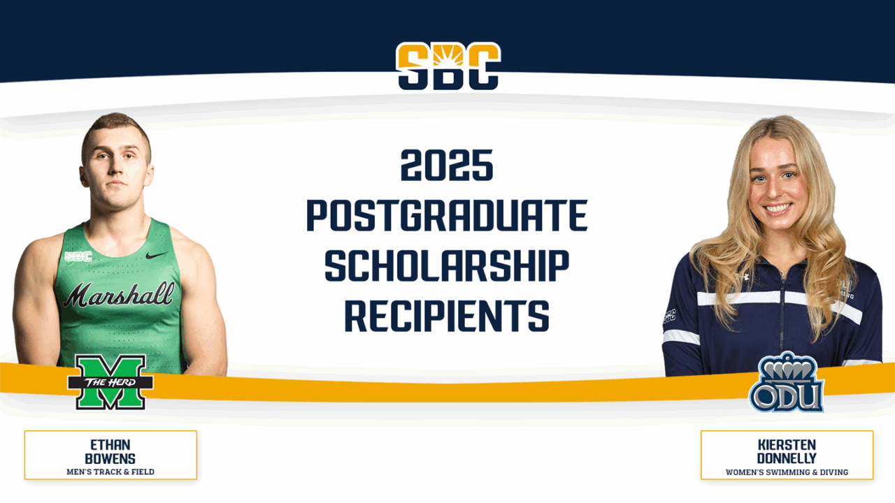 ODU’s Kiersten Donnelly Named 2025 Sun Belt Conference Postgraduate Scholarship Recipient